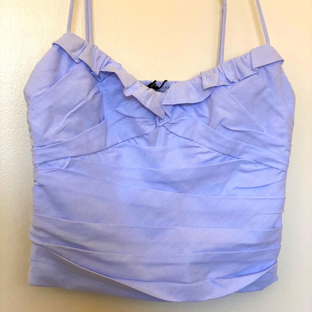 Lilac top - Zara